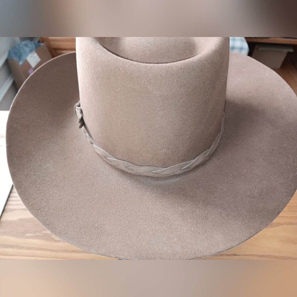 Golden Gate Hat Company Los Angeles, Calif. Rodeo Drive Men's Cowboy Hat 7 1/4 - Picture 5 of 10